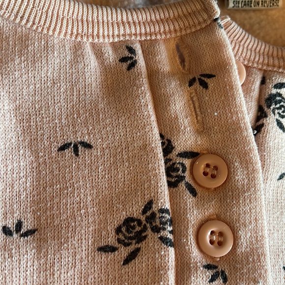 VTG 3/4 Button Sweatshirt - Picture 4 of 4